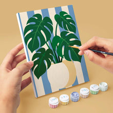 Carica l'immagine nel visualizzatore di Gallery, Mini Set Dipingere con i numeri 15x20cm (6 pezzi) - Piante in Vaso