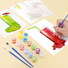 Carica l&#39;immagine nel visualizzatore di Gallery, Dipingere con i numeri – Set di 6 tele | Succhi di frutta freschi