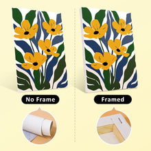 Carica l&#39;immagine nel visualizzatore di Gallery, Dipingere con i numeri – Set di 6 tele | Motivi floreali colorati