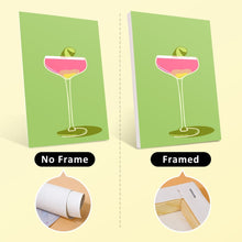 Carica l&#39;immagine nel visualizzatore di Gallery, Dipingere con i numeri – Set di 6 tele | Bicchieri da cocktail eleganti