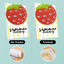 Carica l&#39;immagine nel visualizzatore di Gallery, Dipingere con i numeri – Set di 6 tele | Illustrazioni di frutta estiva