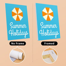 Carica l&#39;immagine nel visualizzatore di Gallery, Dipingere con i numeri – Set di 6 tele | Poster di vacanze estive