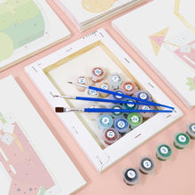 Carica l&#39;immagine nel visualizzatore di Gallery, Dipingere con i numeri – Set di 6 tele | Bevande alla frutta