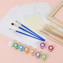 Carica l&#39;immagine nel visualizzatore di Gallery, Dipingere con i numeri – Set di 6 tele | Succhi di frutta in barattolo