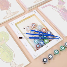 Carica l&#39;immagine nel visualizzatore di Gallery, Dipingere con i numeri – Set di 6 tele | Cocktail alla frutta