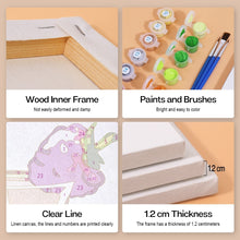 Carica l&#39;immagine nel visualizzatore di Gallery, Dipingere con i numeri – Set di 6 tele | Cocktail alla frutta