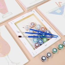 Carica l&#39;immagine nel visualizzatore di Gallery, Dipingere con i numeri – Set di 6 tele | Cocktail colorati