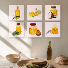 Carica l&#39;immagine nel visualizzatore di Gallery, Dipingere con i numeri – Set di 6 tele | Oli naturali