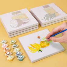 Carica l&#39;immagine nel visualizzatore di Gallery, Dipingere con i numeri – Set di 6 tele | Oli naturali