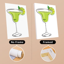 Carica l&#39;immagine nel visualizzatore di Gallery, Dipingere con i numeri – Set di 6 tele | Cocktail classici