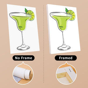 Dipingere con i numeri – Set di 6 tele | Cocktail classici
