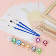 Carica l&#39;immagine nel visualizzatore di Gallery, Dipingere con i numeri – Set di 6 tele | Cocktail estivi vivaci