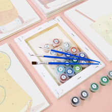 Carica l&#39;immagine nel visualizzatore di Gallery, Dipingere con i numeri – Set di 6 tele | Cocktail estivi vivaci