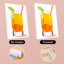 Carica l&#39;immagine nel visualizzatore di Gallery, Dipingere con i numeri – Set di 6 tele | Cocktail estivi vivaci