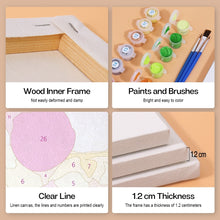 Carica l&#39;immagine nel visualizzatore di Gallery, Dipingere con i numeri – Set di 6 tele | Bevande tropical pop