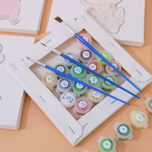 Carica l&#39;immagine nel visualizzatore di Gallery, Dipingere con i numeri – Set di 6 tele | Animali carini