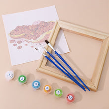 Carica l&#39;immagine nel visualizzatore di Gallery, Dipingere con i numeri – Set di 6 tele | Frutta e verdura