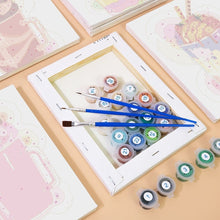 Carica l&#39;immagine nel visualizzatore di Gallery, Dipingere con i numeri – Set di 6 tele | Frappè