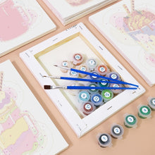 Carica l&#39;immagine nel visualizzatore di Gallery, Dipingere con i numeri – Set di 6 tele | Frappè colorati