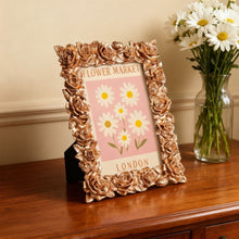 Carica l'immagine nel visualizzatore di Gallery, Mini tela da Dipingere con i Numeri con cornice - Mercato dei fiori - Londra