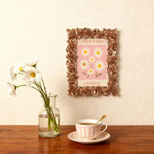 Carica l'immagine nel visualizzatore di Gallery, Mini tela da Dipingere con i Numeri con cornice - Mercato dei fiori - Londra