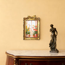 Carica l'immagine nel visualizzatore di Gallery, Mini tela da Dipingere con i Numeri con cornice - Finestra di primavera