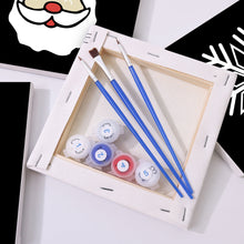 Carica l&#39;immagine nel visualizzatore di Gallery, Mini Set Dipingere con i numeri 20x20cm (4 pezzi) - Icone Classiche di Natale 1