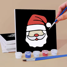 Carica l&#39;immagine nel visualizzatore di Gallery, Mini Set Dipingere con i numeri 20x20cm (4 pezzi) - Icone Classiche di Natale 1