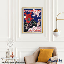 Carica l'immagine nel visualizzatore di Gallery, Dipingere con i numeri - Manifesto Moulin Rouge - Music Hall