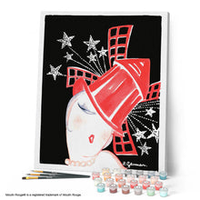 Carica l'immagine nel visualizzatore di Gallery, Dipingere con i numeri - Manifesto Moulin Rouge - Parigi sotto le stelle