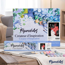 Carica l'immagine nel visualizzatore di Gallery, Dipingere con i numeri - Manifesto Moulin Rouge - Parigi sotto le stelle