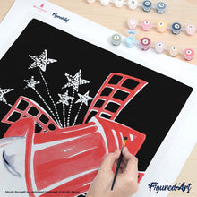 Carica l'immagine nel visualizzatore di Gallery, Dipingere con i numeri - Manifesto Moulin Rouge - Parigi sotto le stelle