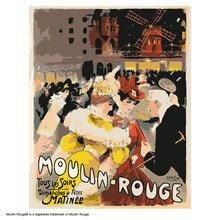 Carica l'immagine nel visualizzatore di Gallery, Dipingere con i numeri - Manifesto Moulin Rouge - La Dama in giallo Figured'Art