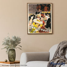 Carica l'immagine nel visualizzatore di Gallery, Dipingere con i numeri - Manifesto Moulin Rouge - La Dama in giallo