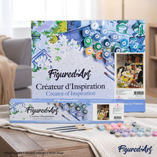 Carica l'immagine nel visualizzatore di Gallery, Dipingere con i numeri - Manifesto Moulin Rouge - La Dama in giallo