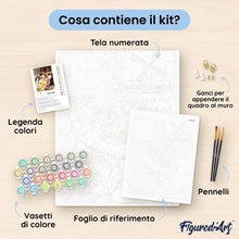 Carica l'immagine nel visualizzatore di Gallery, Dipingere con i numeri - Manifesto Moulin Rouge - La Dama in giallo