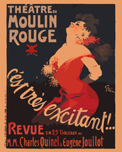 Carica l'immagine nel visualizzatore di Gallery, Dipingere con i numeri - Manifesto Moulin Rouge - È molto emozionante Figured'Art
