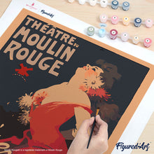 Carica l'immagine nel visualizzatore di Gallery, Dipingere con i numeri - Manifesto Moulin Rouge - È molto emozionante