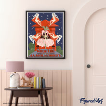 Carica l'immagine nel visualizzatore di Gallery, Dipingere con i numeri - Manifesto Moulin Rouge - La rivista di Mistinguett