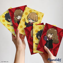 Carica l'immagine nel visualizzatore di Gallery, Mini Set Dipingere con i numeri 15x20cm (6 pezzi) - Il Trio Grifondoro di Harry Potter