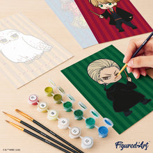 Carica l'immagine nel visualizzatore di Gallery, Mini Set Dipingere con i numeri 15x20cm (6 pezzi) - Personaggi di Harry Potter