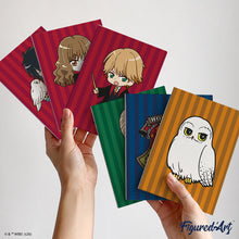 Carica l'immagine nel visualizzatore di Gallery, Mini Set Dipingere con i numeri 15x20cm (6 pezzi) - Personaggi di Harry Potter