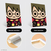 Carica l'immagine nel visualizzatore di Gallery, Mini Set Dipingere con i numeri 15x20cm (6 pezzi) - Volti Chibi di Harry Potter