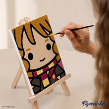 Carica l'immagine nel visualizzatore di Gallery, Mini Set Dipingere con i numeri 15x20cm (6 pezzi) - Volti Chibi di Harry Potter