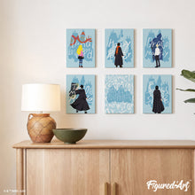 Carica l'immagine nel visualizzatore di Gallery, Mini Set Dipingere con i numeri 15x20cm (6 pezzi) - Harry Potter - Guardando al Futuro