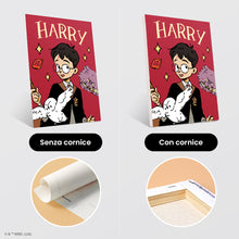 Carica l'immagine nel visualizzatore di Gallery, Mini Set Dipingere con i numeri 15x20cm (6 pezzi) - Harry Potter - Accademia di Magia