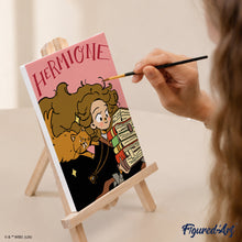 Carica l'immagine nel visualizzatore di Gallery, Mini Set Dipingere con i numeri 15x20cm (6 pezzi) - Harry Potter - Accademia di Magia