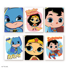 Carica l'immagine nel visualizzatore di Gallery, Mini Set Dipingere con i numeri 15x20cm (6 pezzi) - Justice League - Più Tenera che Mai Figured'Art