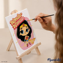 Carica l'immagine nel visualizzatore di Gallery, Mini Set Dipingere con i numeri 15x20cm (6 pezzi) - Justice League - Più Tenera che Mai