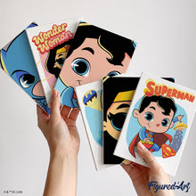 Carica l'immagine nel visualizzatore di Gallery, Mini Set Dipingere con i numeri 15x20cm (6 pezzi) - Justice League - Più Tenera che Mai